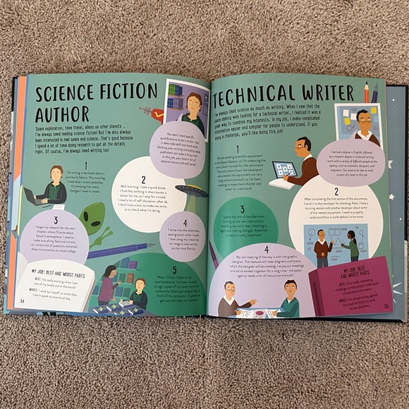 Usborne Paper Pie book I Like Space - Picture 2 of 5